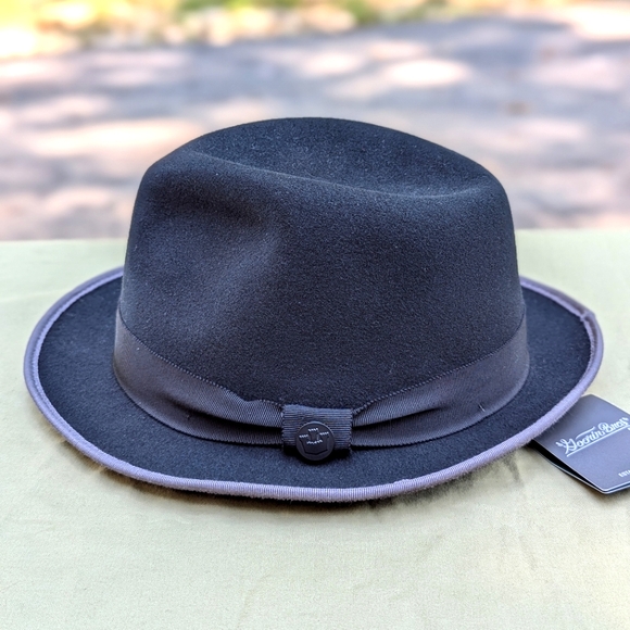NWT Goorin Bros Black Fedora 